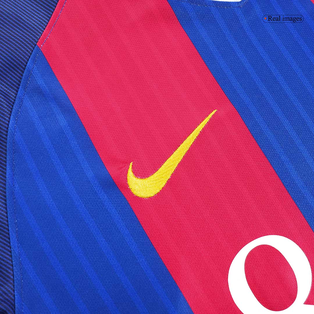 Barcelona Otthon Retro Futball Mez 2016/17 Piros&Kék