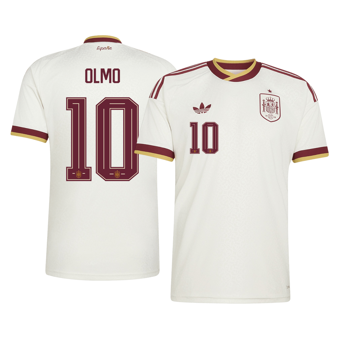 OLMO #10 Spanyolország Idegenbeli Mez 2026 Fehér