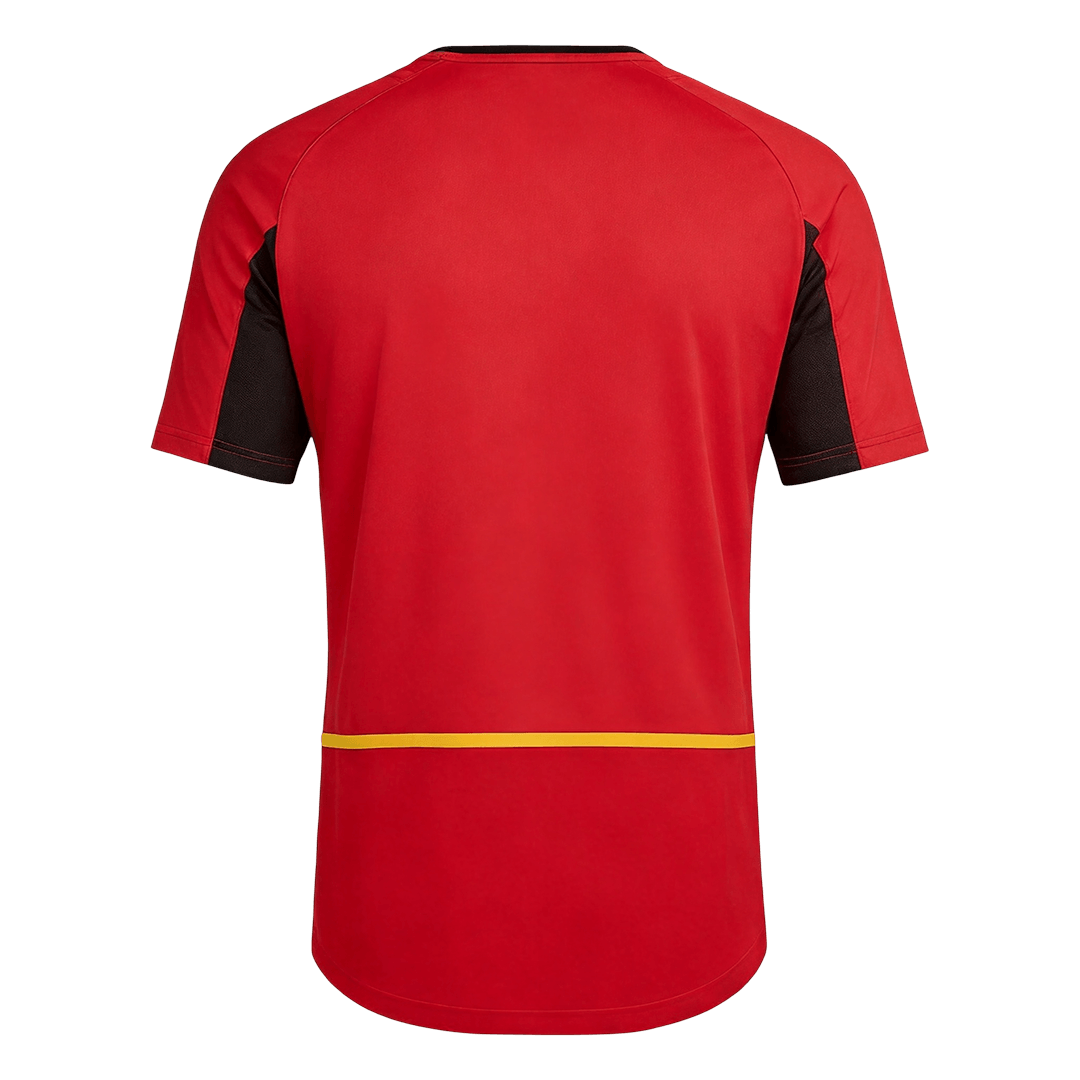 Belgium Hazai Retro Futball Mez 2002 Piros