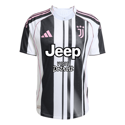 KALULU #15 Juventus Játékos Otthon Mez 2025/26 Fekete&Fehér