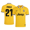 PIRLO #21 Juventus Idegenbeli Retro Futball Mez 2013/14 Sárga