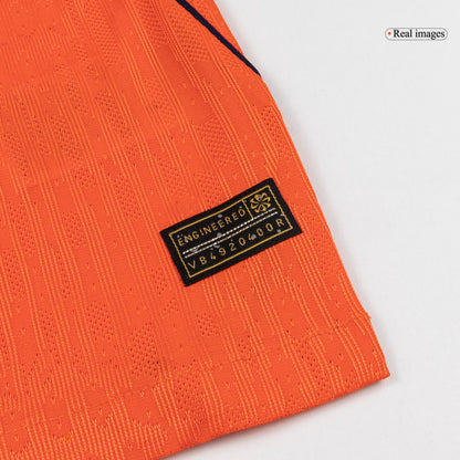 VIRGIL #4 Hollandia Játékos Verzió Hazai Mez Világbajnoki 2026 Narancs