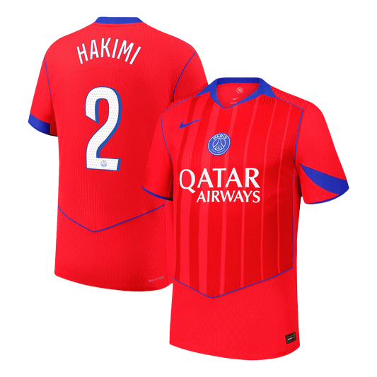 HAKIMI #2 PSG Játékos Harmadik Mez 2025/26 Piros