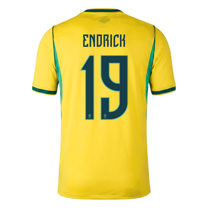 ENDRICK #19 Brazília Hazai Mez 2026 Sárga