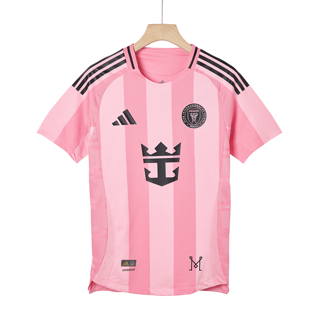 DE PAUL #7 Játékos Inter Miami CF Otthoni Soccer Mez 2025 Rózsaszín