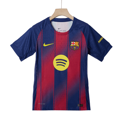 PEDRI #8 Játékos Barcelona Otthon Soccer Mez 2025/26 Piros&Kék