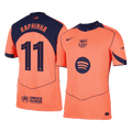 RAPHINHA #11 Barcelona Játékos Idegenbeli Harmadik Mez 2025/26