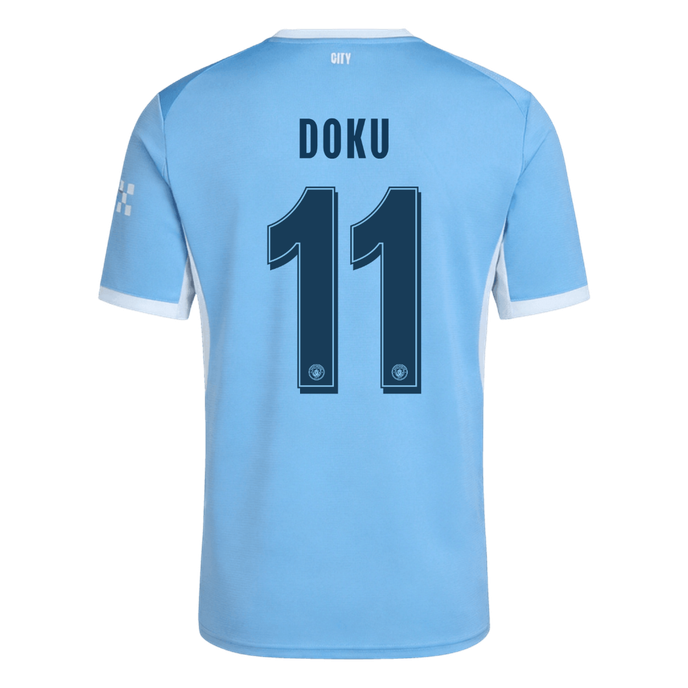 DOKU #11 Manchester City Hazai Mez 2026/27 Kék