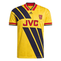 Arsenal Idegenbeli Retro Futball Mez 1993/94 Sárga