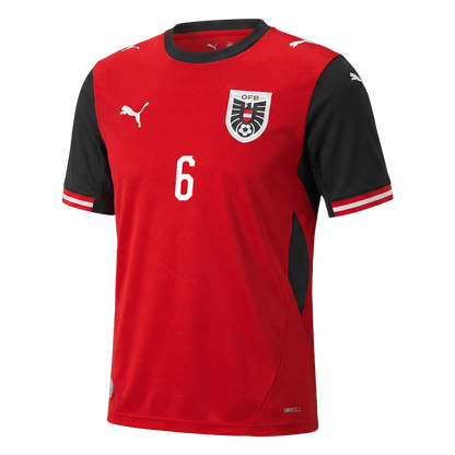 SEIWALD #6 Ausztria Hazai Mez Világbajnoki 2026 Piros