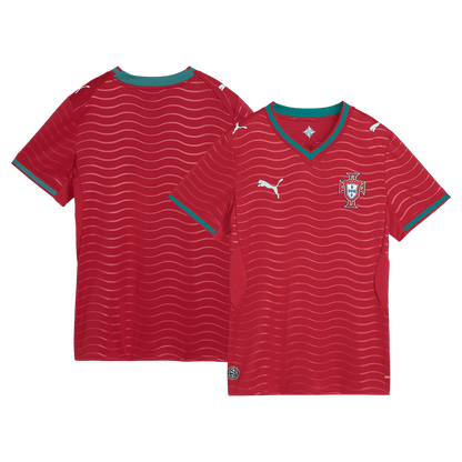 Női Portugália Hazai Futball Világbajnoki Mez 2026 Piros