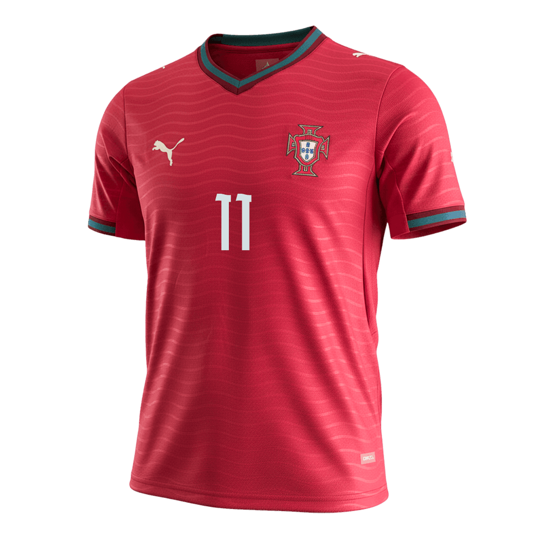 JOÃO FÉLIX #11 Portugália Hazai Futball Világbajnoki 2026 Piros