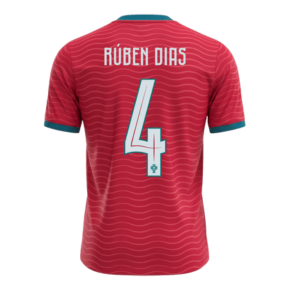 RÚBEN DIAS #4 Portugália Hazai Mez 2026 Piros