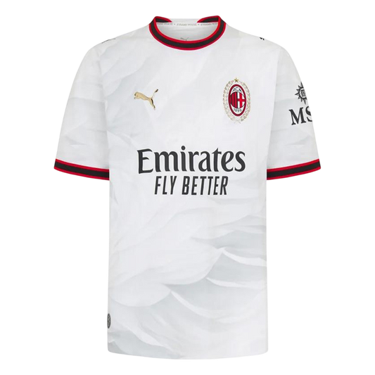 AC Milan Játékos Verzió Idegenbeli Mez 2026/27 Fehér