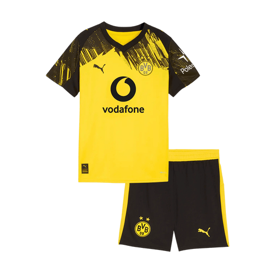 Borussia Dortmund Gyerek Hazai Mez Készlet(Mez+Nadrág) 2025/26 Sárga