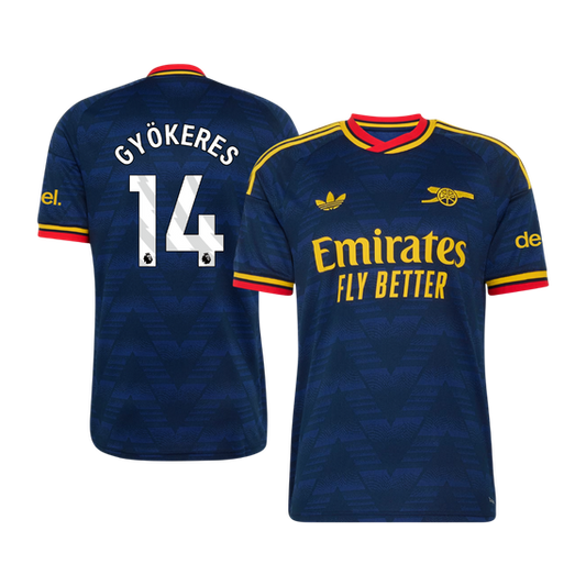 GYÖKERES #14 Arsenal Idegenbeli Mez 2026/27 Kék