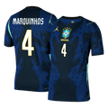 MARQUINHOS #4 Brazília Játékos Verzió Idegenbeli Mez Világbajnoki 2026