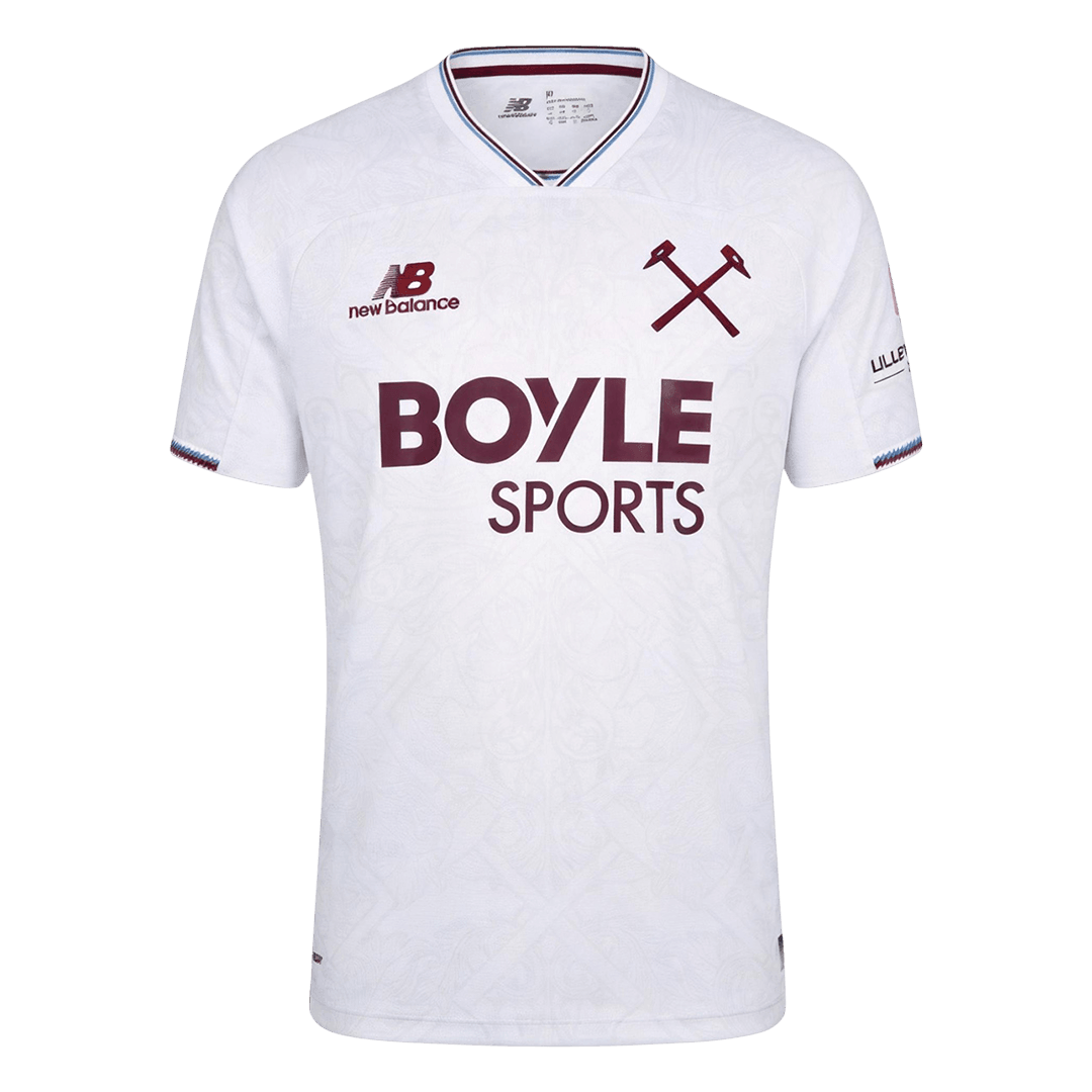 West Ham United Idegenbeli Mez 2026/27 Fehér