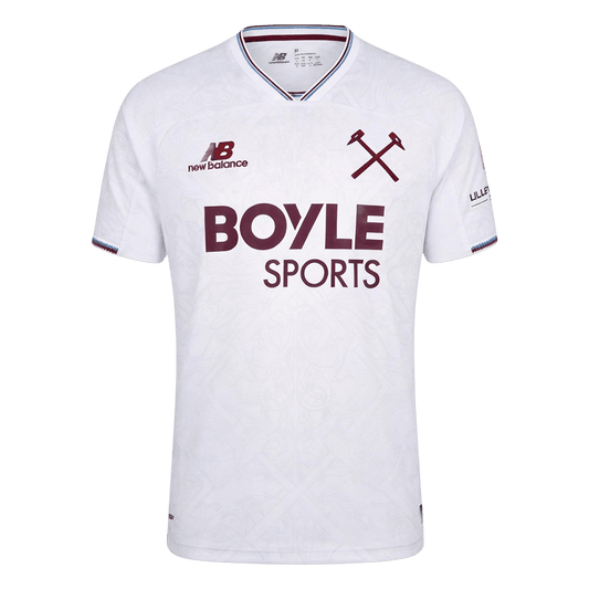 West Ham United Idegenbeli Mez 2026/27 Fehér