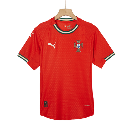 RONALDO #7 Portugália Játékos Otthon Mez 2025 Piros