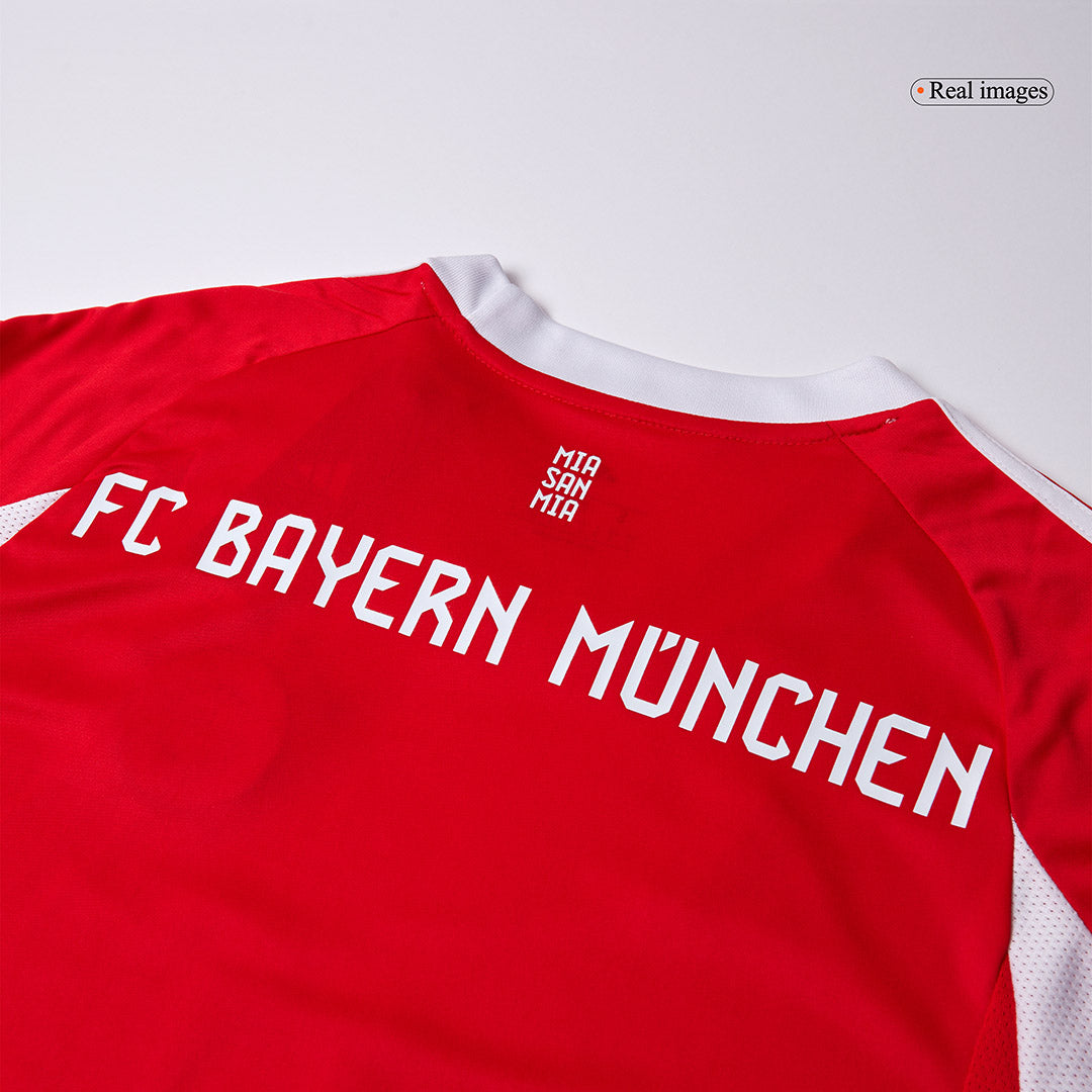KANE #9 Bayern Munich Otthon Soccer Mez 2025/26 Piros
