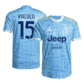 KALULU #15 Juventus Játékos Idegenbeli Mez 2025/26 Kék