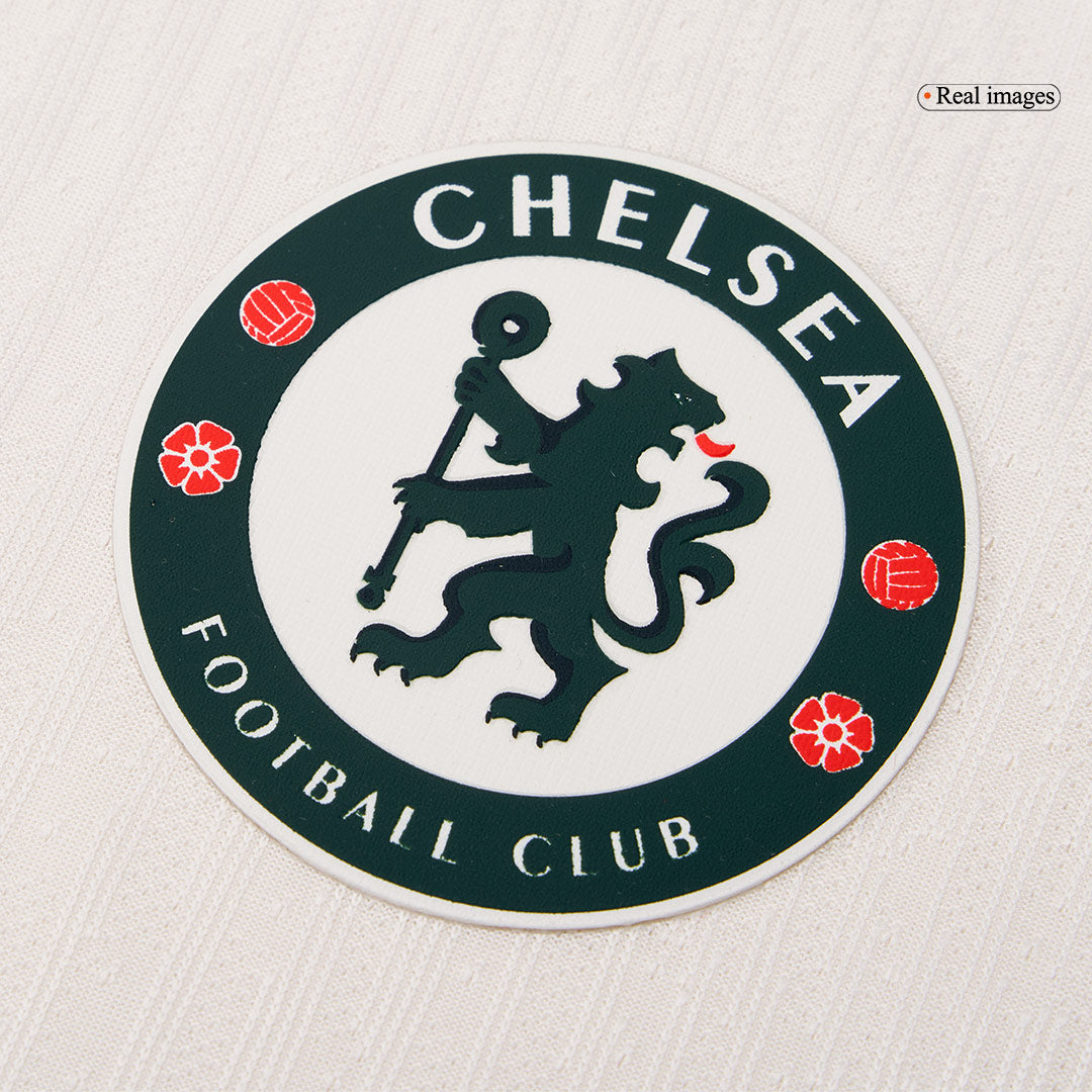 PALMER #10 Játékos Chelsea Idegenbeli Soccer Mez 2025/26 Fehér