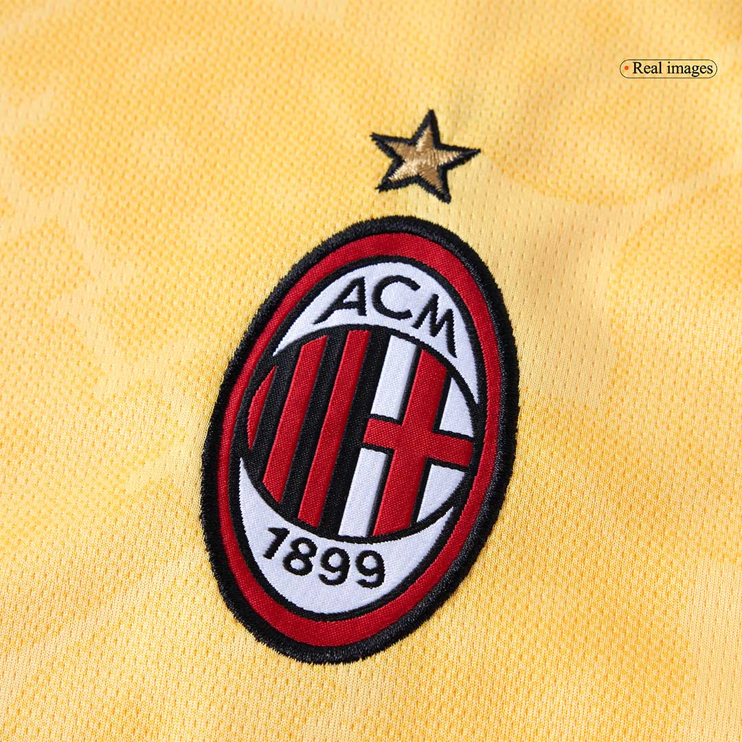 AC Milan Idegenben Harmadik Mez Szett (Mez + Nadrág) 2025/26- Sárga