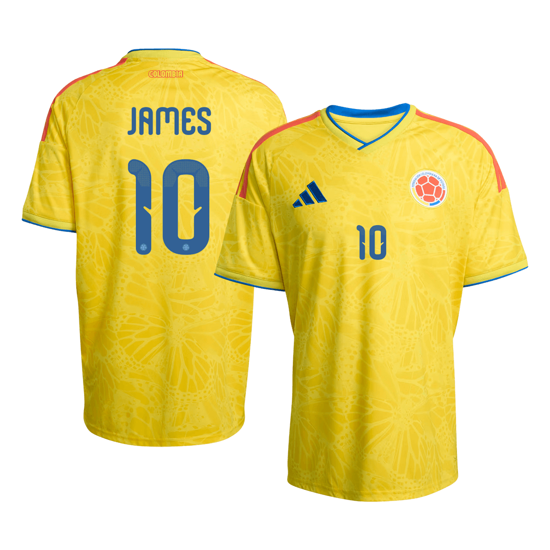 JAMES #10 Colombia Hazai Mez 2026 Sárga