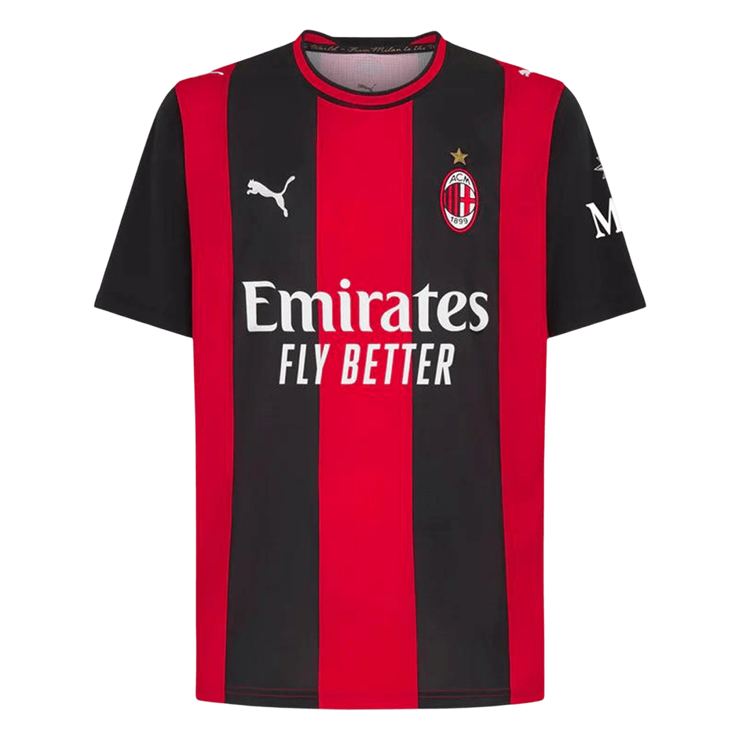 RAFA LEÃO #10 AC Milan Hazai Mez 2026/27 Piros&Fekete