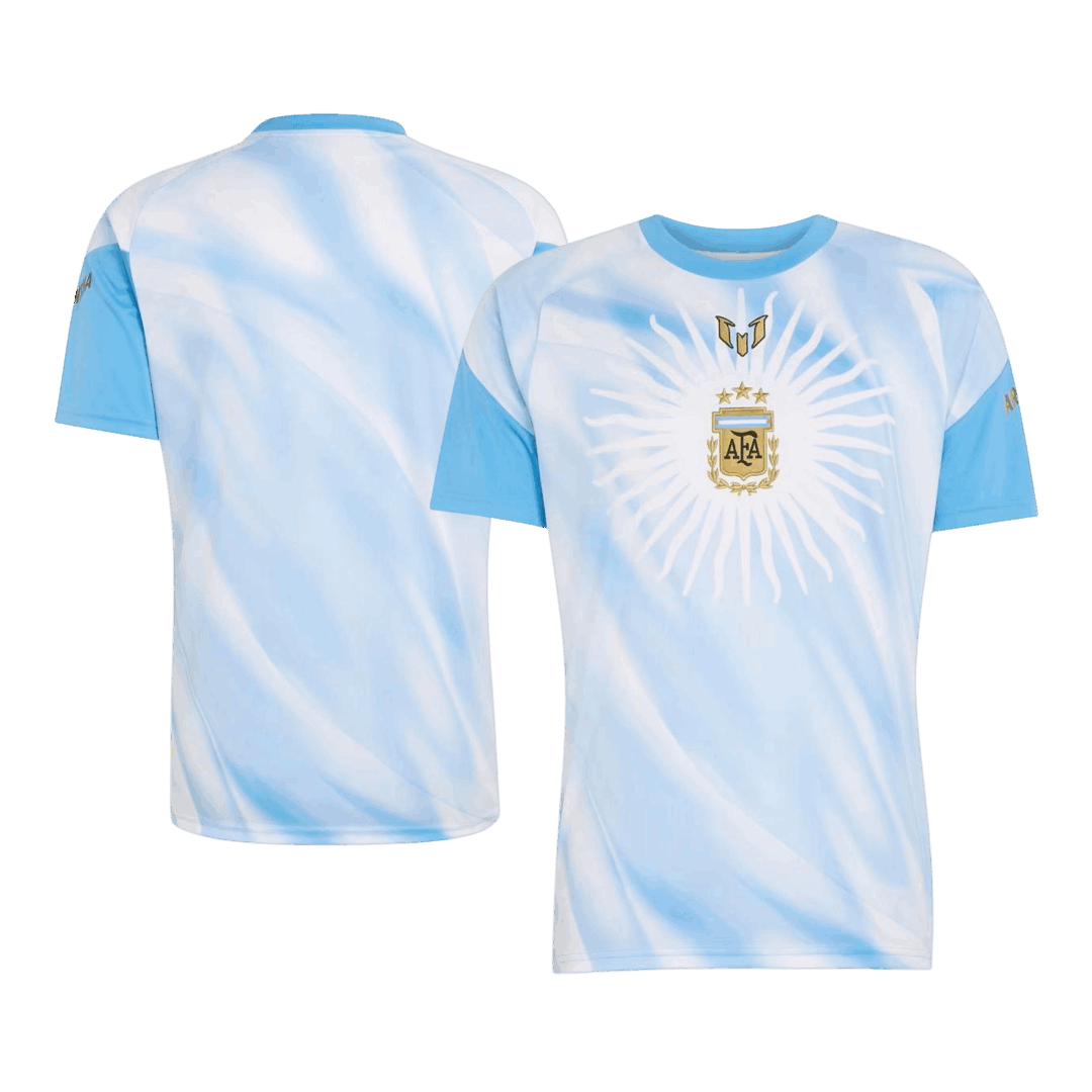 Argentína x Messi Búcsú-évfordulós meccs előtti mez 2026