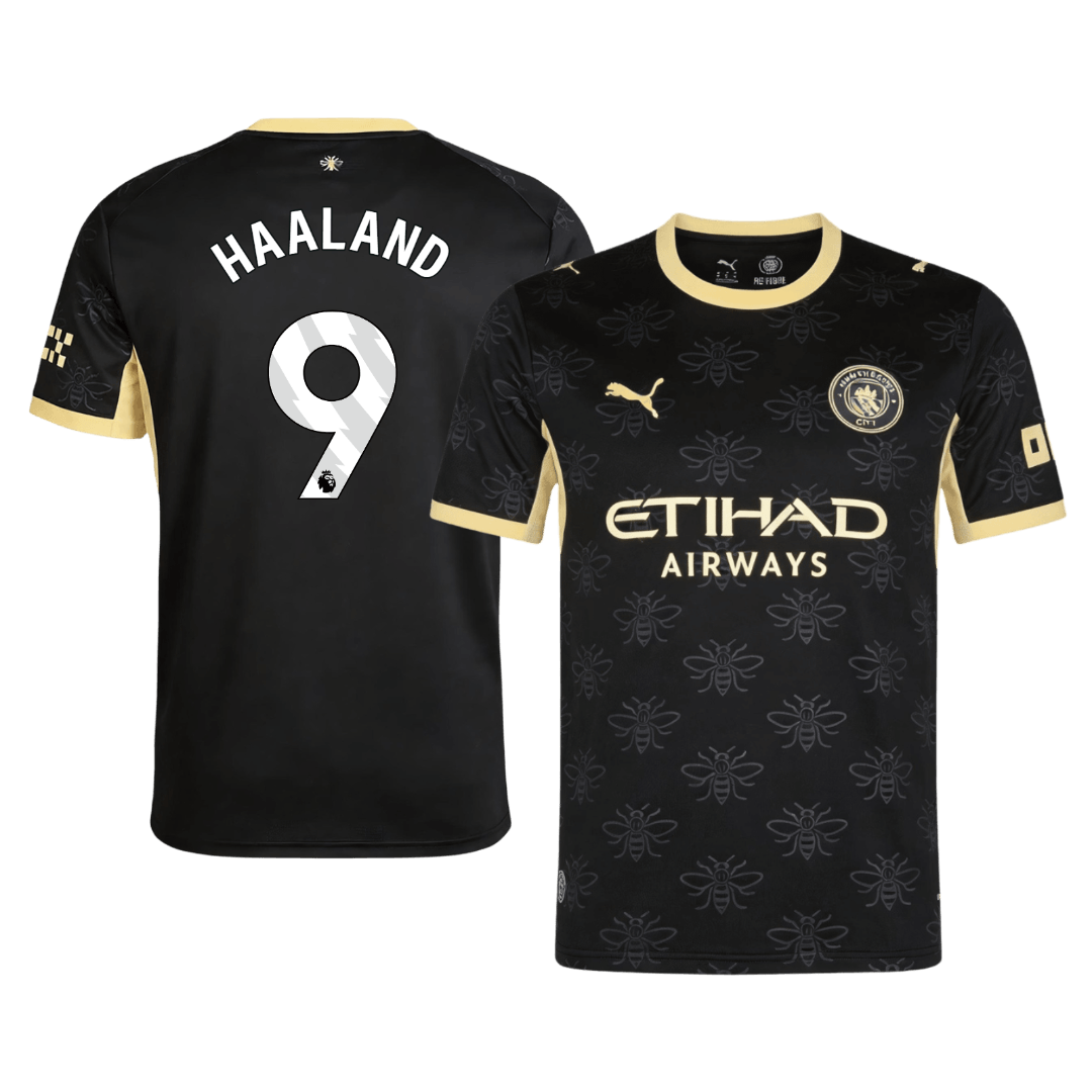 HAALAND #9 Manchester City Idegenbeli Mez 2026/27 Fekete
