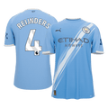 REIJNDERS #4 Manchester City
 Otthon Futball Mez 2025/26 Kék