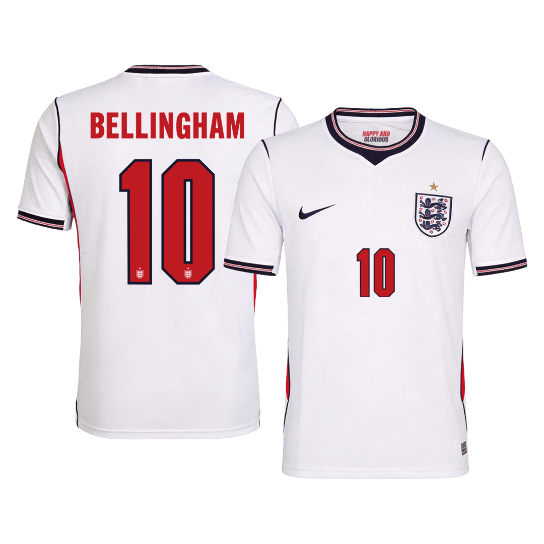 BELLINGHAM #10 Anglia Hazai Világbajnoki Mez 2026 Fehér