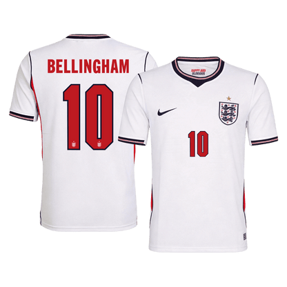 BELLINGHAM #10 Anglia Hazai Világbajnoki Mez 2026 Fehér