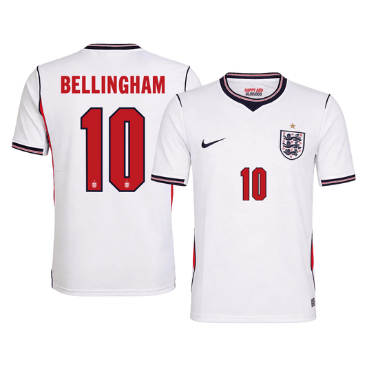 BELLINGHAM #10 Anglia Hazai Világbajnoki Mez 2026 Fehér
