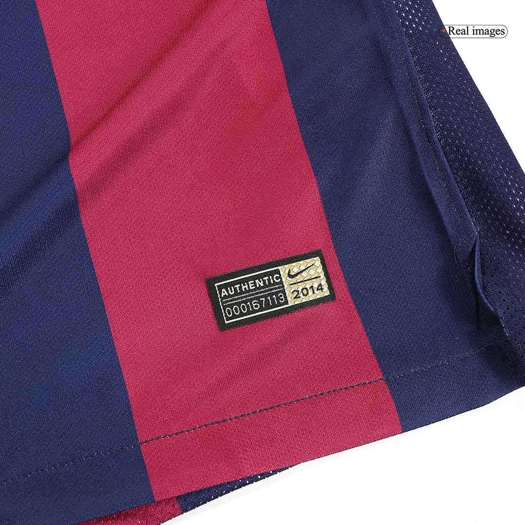 MESSI #10 Barcelona Otthon Retro Mez 2014/15