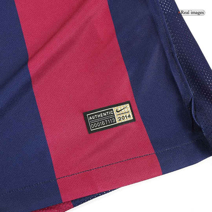 MESSI #10 Barcelona Otthon Retro Mez 2014/15