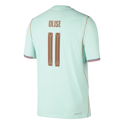 OLISE #11 Franciaország Játékos Verzió Idegenbeli Mez Világbajnoki 2026 Zöld