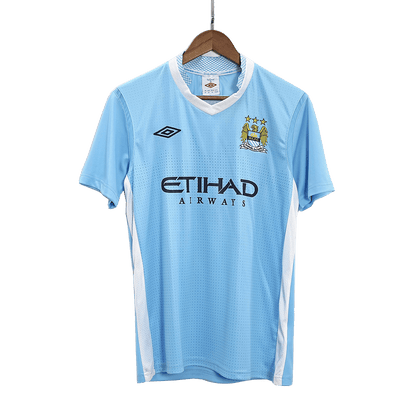 Manchester City Otthon Retro Futball 2011/12 Kék futball mez 2025/26
