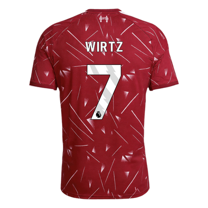 WIRTZ #7 Liverpool Hazai Futball 2026/27 Piros