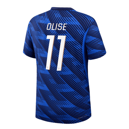 OLISE #11 Franciaország Játékos Verzió Hazai Mez Világbajnoki 2026 Kék