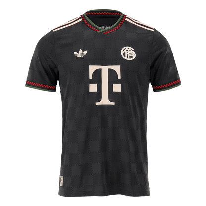 Játékos Bayern Munich Idegenbeli Harmadik Mez Szett (Mez+Nadrág) 2025/26 Fekete
