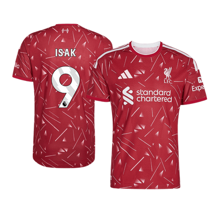 ISAK #9 Liverpool Játékos Verzió Hazai Mez 2026/27 Piros