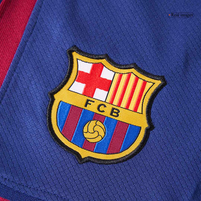 Barcelona Otthon Soccer Mez Készlet(Mez+Rövidnadrág) 2025/26 Piros&Kék