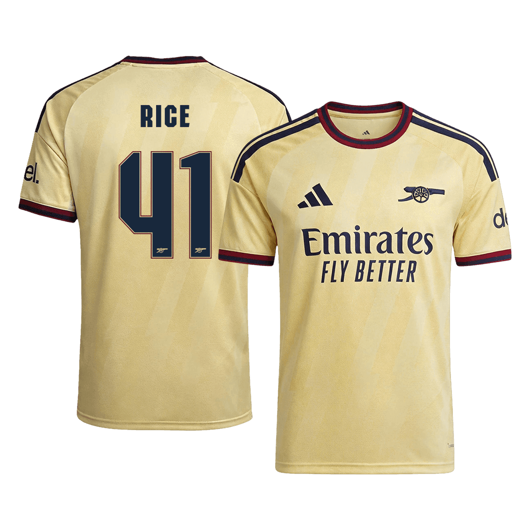 RICE #41 Arsenal Játékos Verzió Harmadik Mez 2026/27 Sárga - UCL
