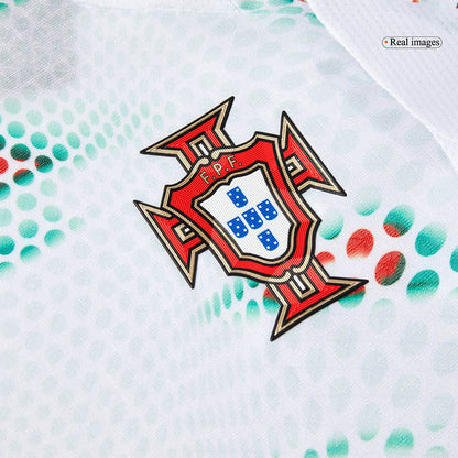 RONALDO #7 Portugália Játékos Idegenbeli Mez 2025 Fehér