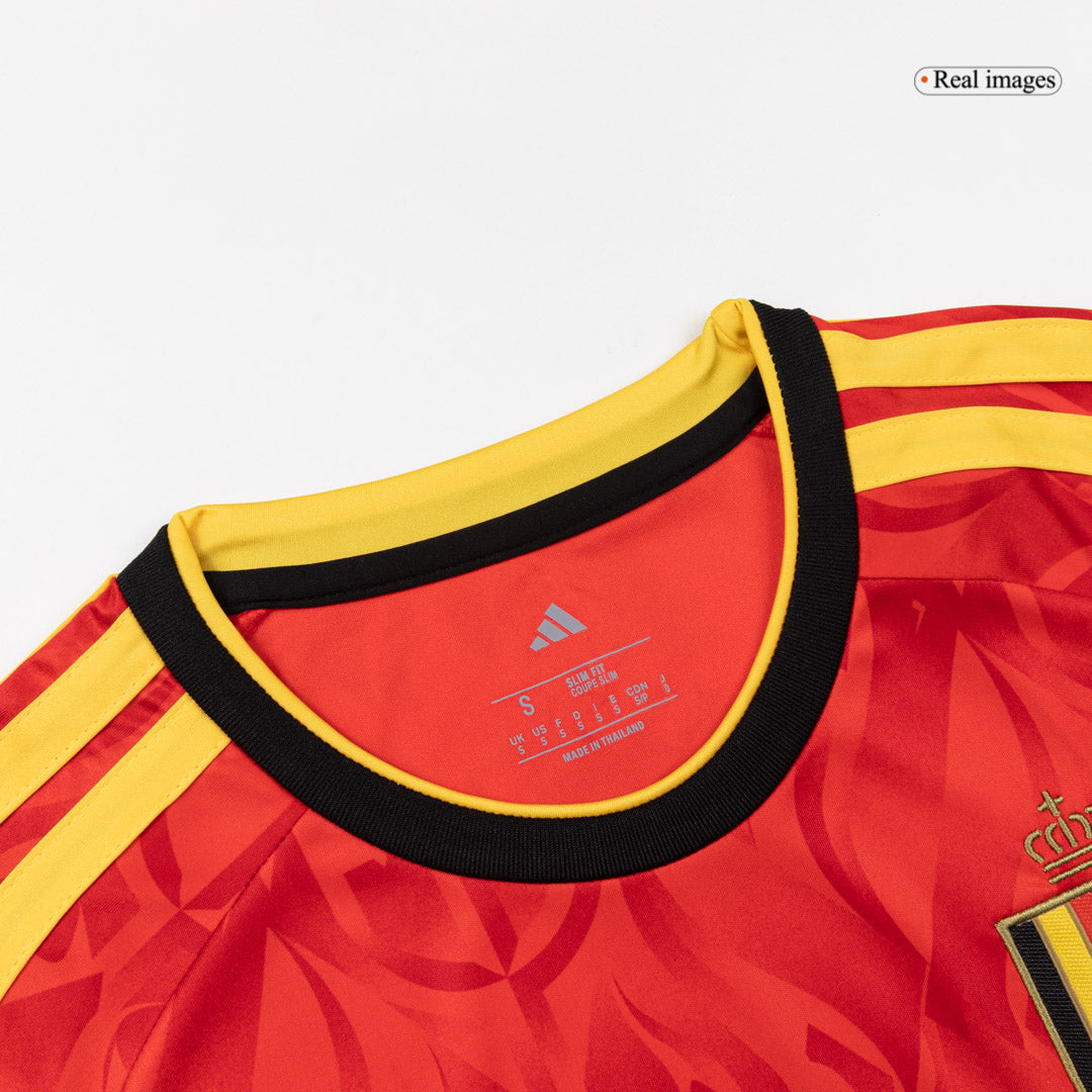 DE BRUYNE #7 Belgium Hazai Világbajnoki Mez 2026 Piros