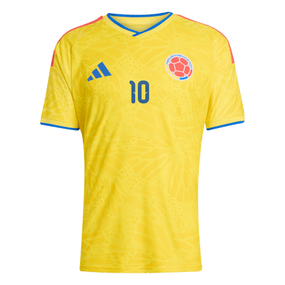Játékos Verzió JAMES #10 Kolumbia Hazai Mez 2026 Sárga