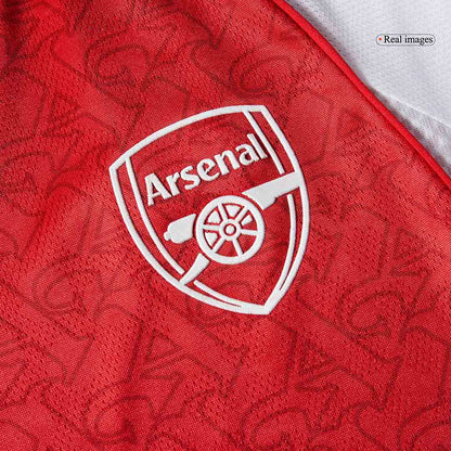 Játékos Arsenal Otthon Mez Szett (Mez + Nadrág + Zokni) 2025/26-Piros